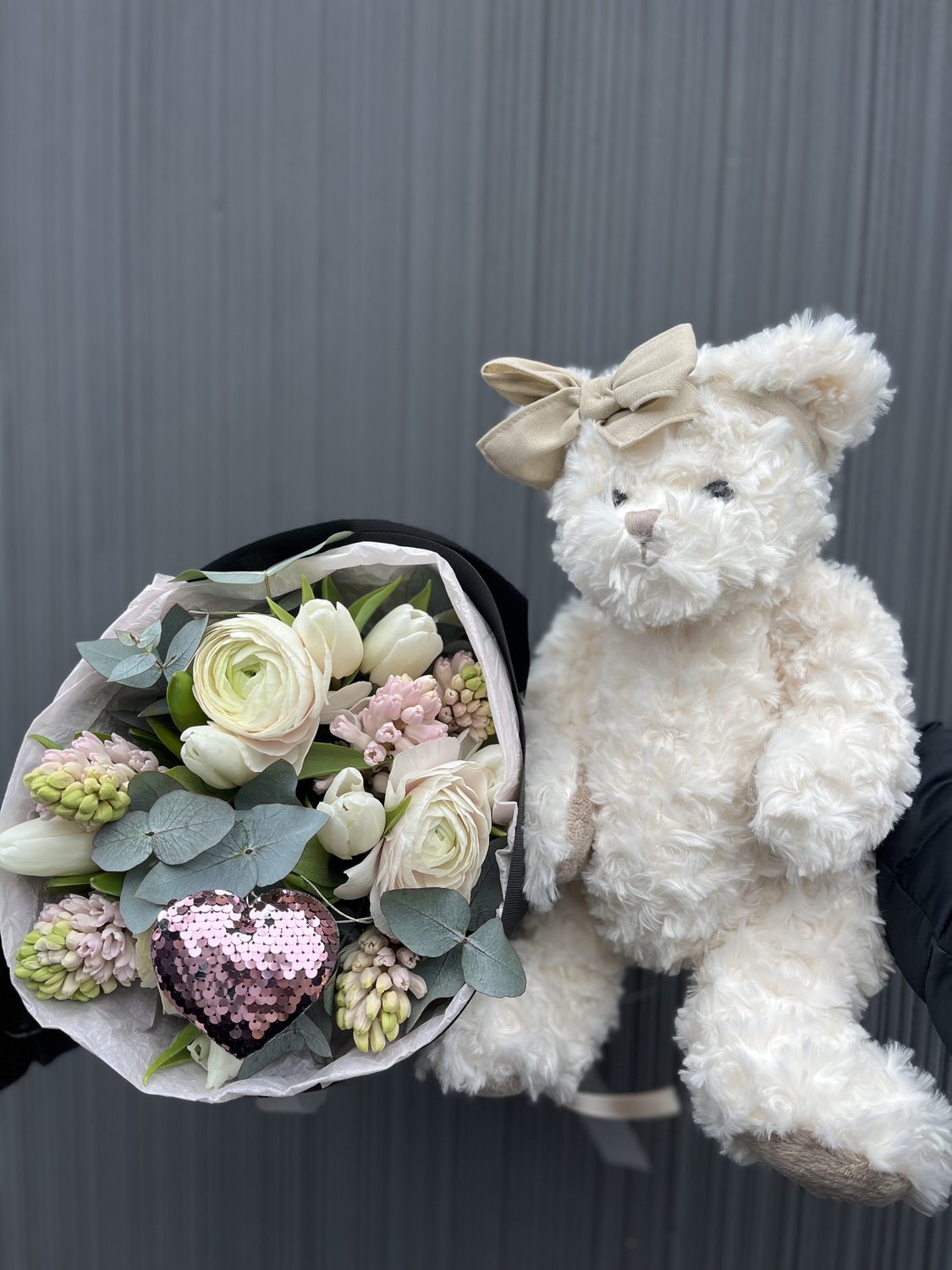 Teddy & Tulips Gift Set
